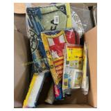 Assorted flags and games