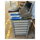 Tormek sharping system and cabinet