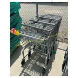 4 ct. shopping carts