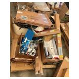 Blinds, wood furniture, hardware