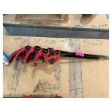 4 ct. 18 in clamps