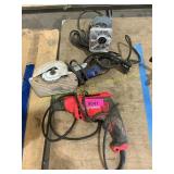 Craftsman drill, Dremel ultra saw, trimmer