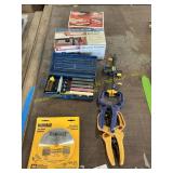 Work mates, power tool switch, clamps