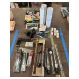 Marking gauges, squares