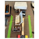 Hammer, drawer bottom plane, dividers