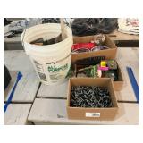 Staplers, screws, hand tools