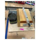 Wooden saw guides