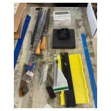Guides, drill bits, files, knife