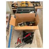 Wheels, screw drivers, hardware