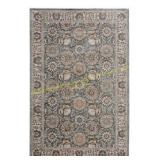 Reynell Light Blue Floral 6ftx9ft Area Rug