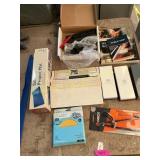 Sharpening stones, project mat, sanding discs