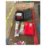 Bevel squares, sharpening system, ruler