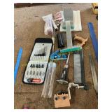 Drill bits, saws, guides