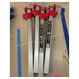 4 ct. 24 in bar clamps