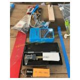Calipers, drill bits, hardware