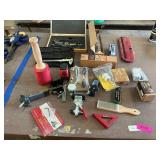 Assorted tools and hardware