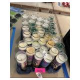 Assorted candles