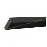 Hampton Bay Avondale Crown Molding Raven Black 91