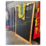 Chalk board sign