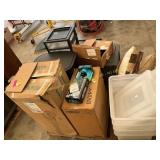 Organizer, trash can, plastic tote, inflatables