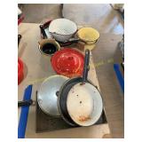Assorted pans