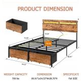 Full size bed frame