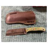 Damascus Knife with Sheath