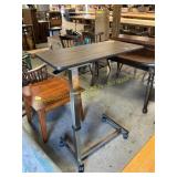 Adjustable bed table