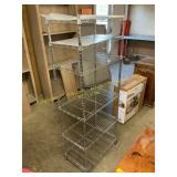 Metal shelf