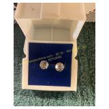 Unverified 1/2ct Gold Stud Diamond Earrings