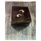 Unverified 1/2ct Gold Diamond Studded Earrings