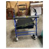 Large size walker with wheels