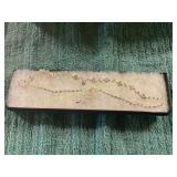 Unverified Silver + Diamond Studded Necklace