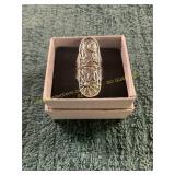 Unverified Size 6 Silver Cherokee Nation Ring