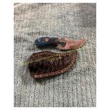 Damascus Knife with Sheath