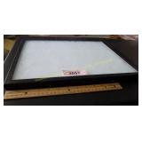 Glass top display case