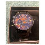 Unverified Mens Chronograph Blackout Watch