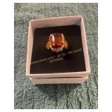 Unverified Art Deco Size 6.5 Sapphire Ring