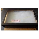 Glass top display case