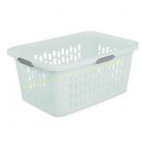 2ct Sterilite Green Plastic Laundry Basket