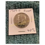 1969-S Proof Kennedy Half Dollar