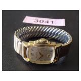 Vintage 10k gold fill Bulova watch running