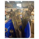 Antique Hand Saws, Bulb Planter, Hay Harpoon Fork