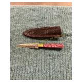 Damascus Knife with Sheath