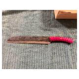 Damascus File Knife