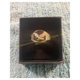 Unverified Size 9.5 Mens Gold American Eagle Ring