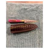 Damascus Knife with Sheath
