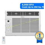 Midea 6,000 BTU Window AC with Remote
