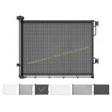 Cumbor 27-40" Retractable Baby Gate, Black