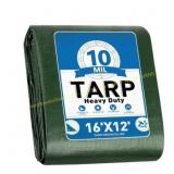 Heavy Duty Tarp 16x12 ft   10 mil
